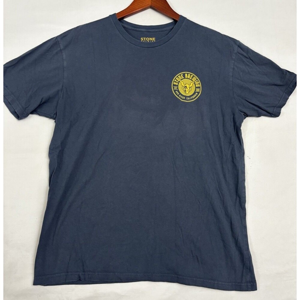 Stone Brewing Beer T-shirt XL Gray SAN Diego California Brewery Graphic Cotton T